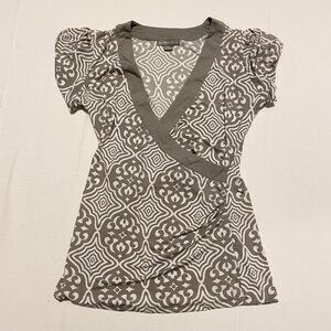 Beechers Brook Short Sleeve Top Womens Size Medium Shirt